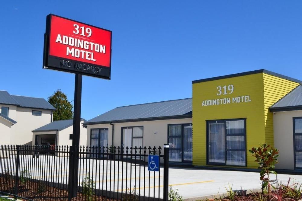 319 Addington Motel Christchurch Exterior photo